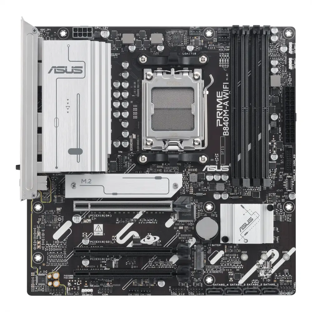 Дънна платка ASUS PRIME B840M-A WIFI AM5