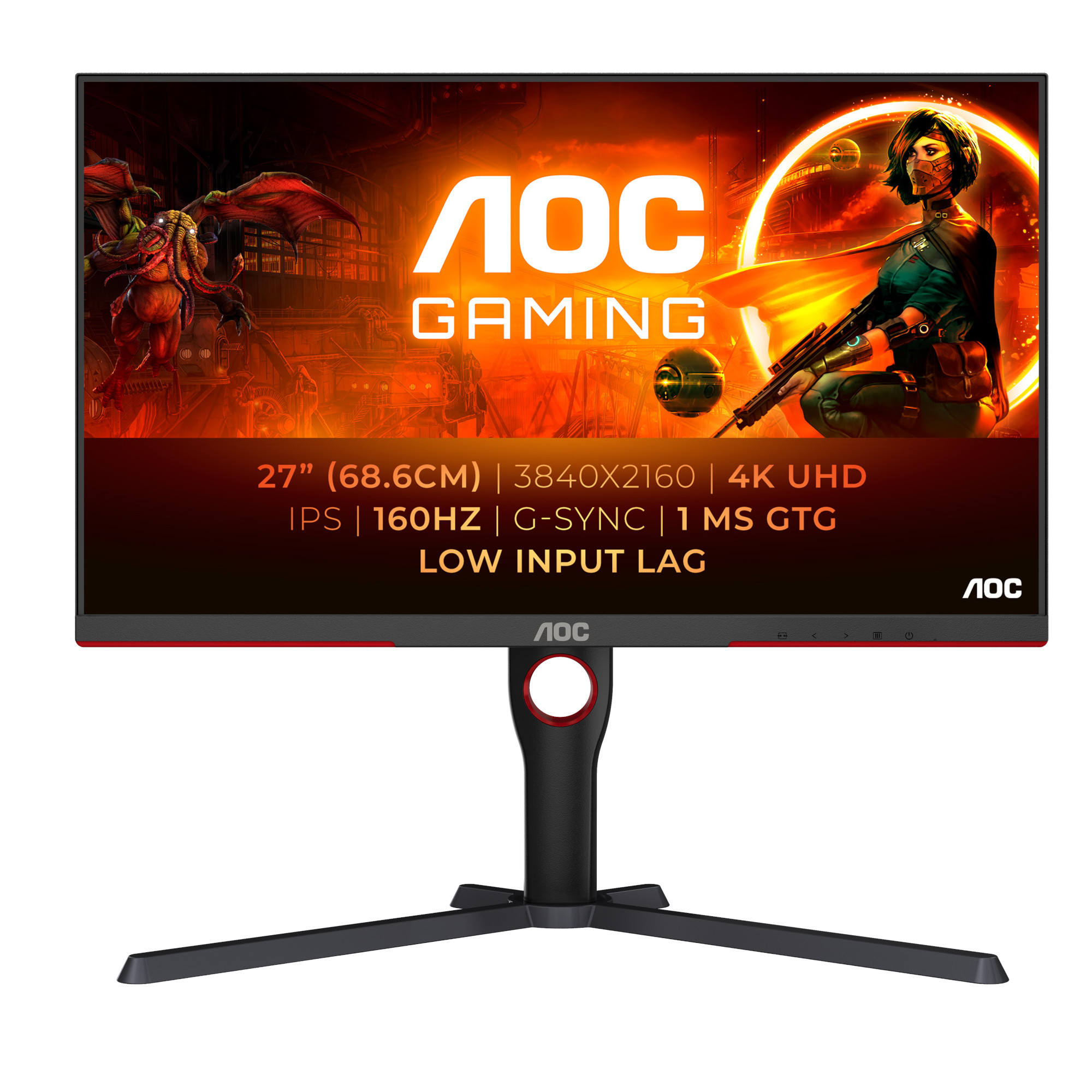 Монитор AOC U27G3X/BK