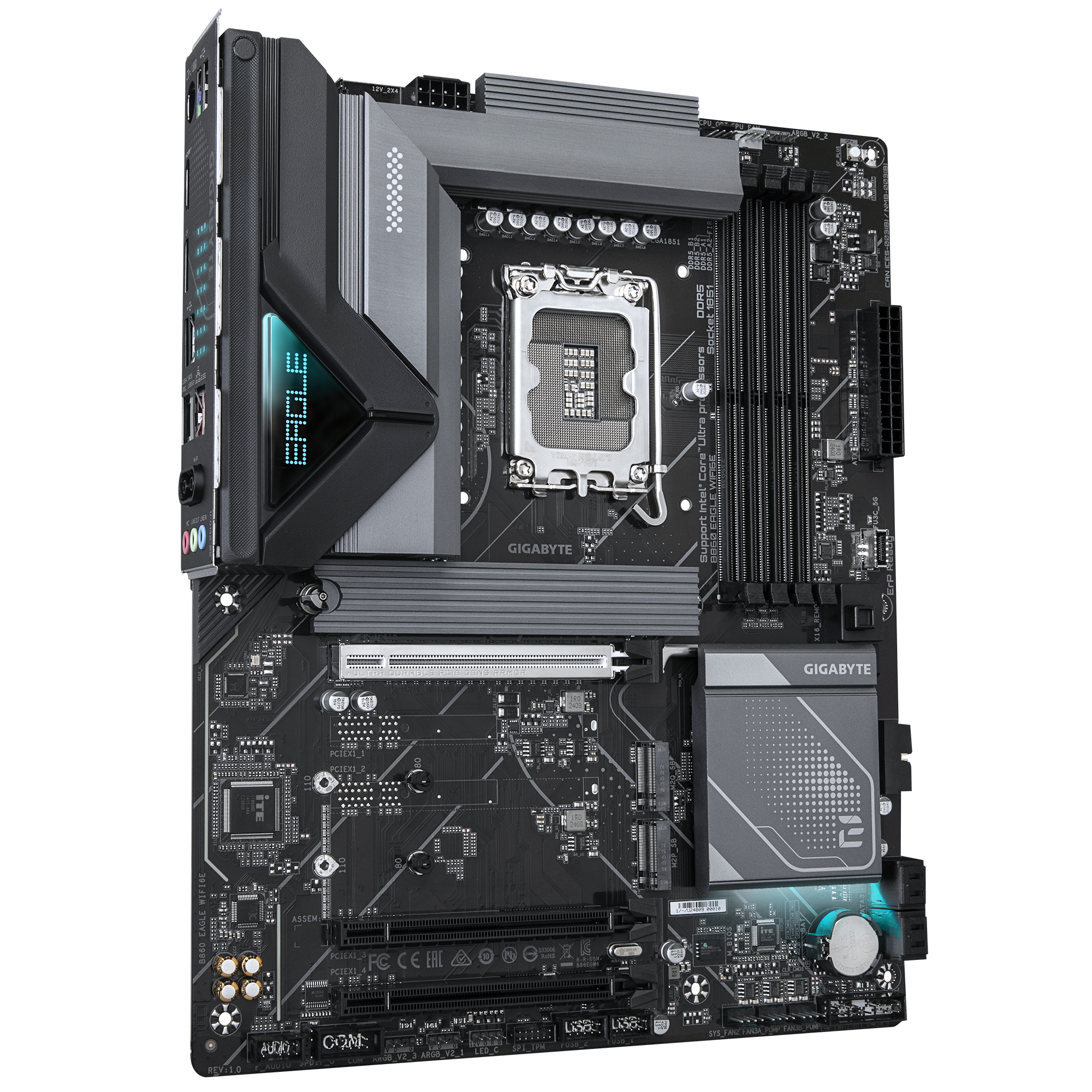 Дънна платка GIGABYTE B860 EAGLE WIFI 6E