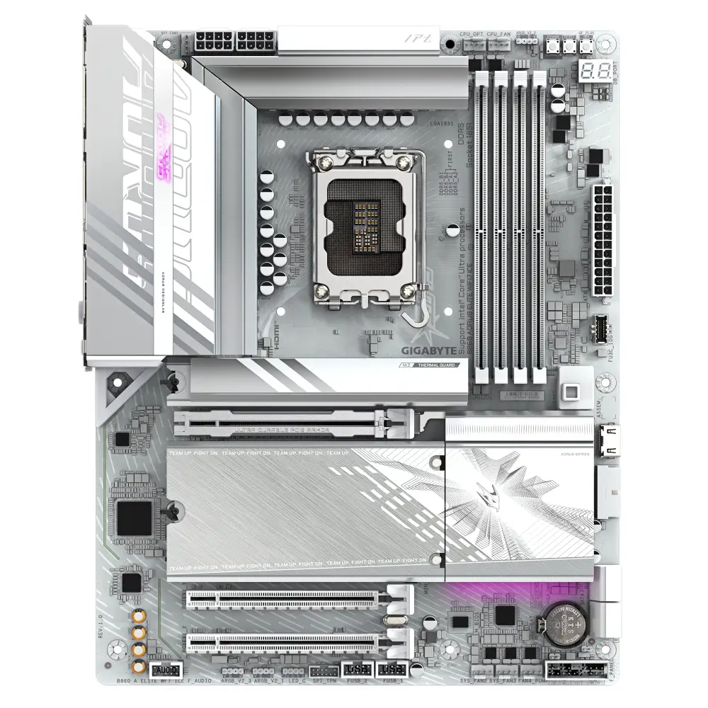Дънна платка GIGABYTE B860 AORUS ELITE WIFI7 ICE