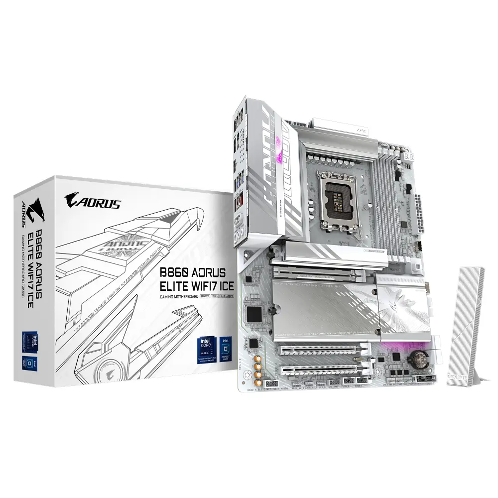 Carte mère GIGABYTE B860 AORUS ELITE WIFI7 ICE