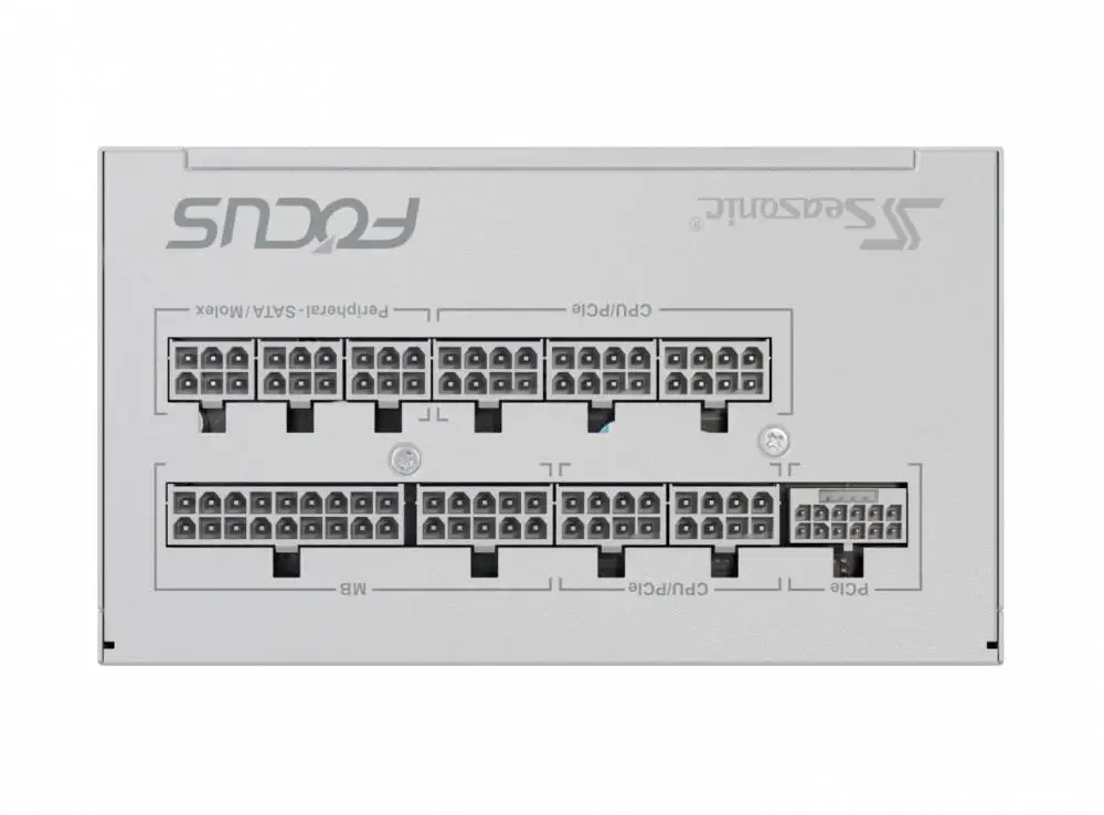 Захранване Seasonic FOCUS-GX-1000-V4-WHITE 1000W 80 Plus Gold ATX 3.1 PCIe 5.1