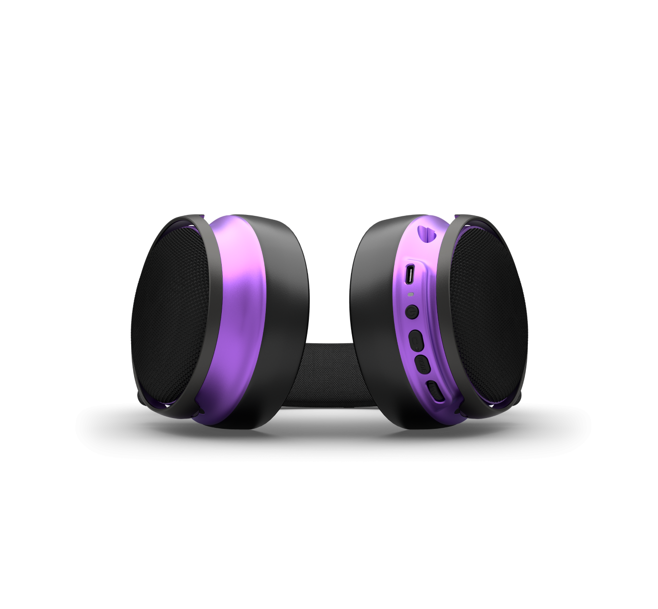 Геймърски безжични слушалки Dark Project Sono Wireless - Black/Violet