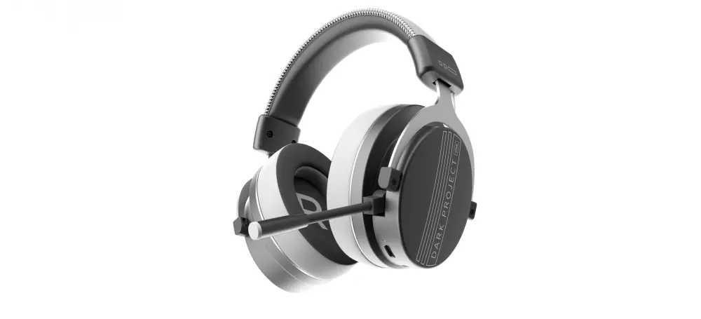 Dark Project Vexo Wireless Gaming Headphones - Gray