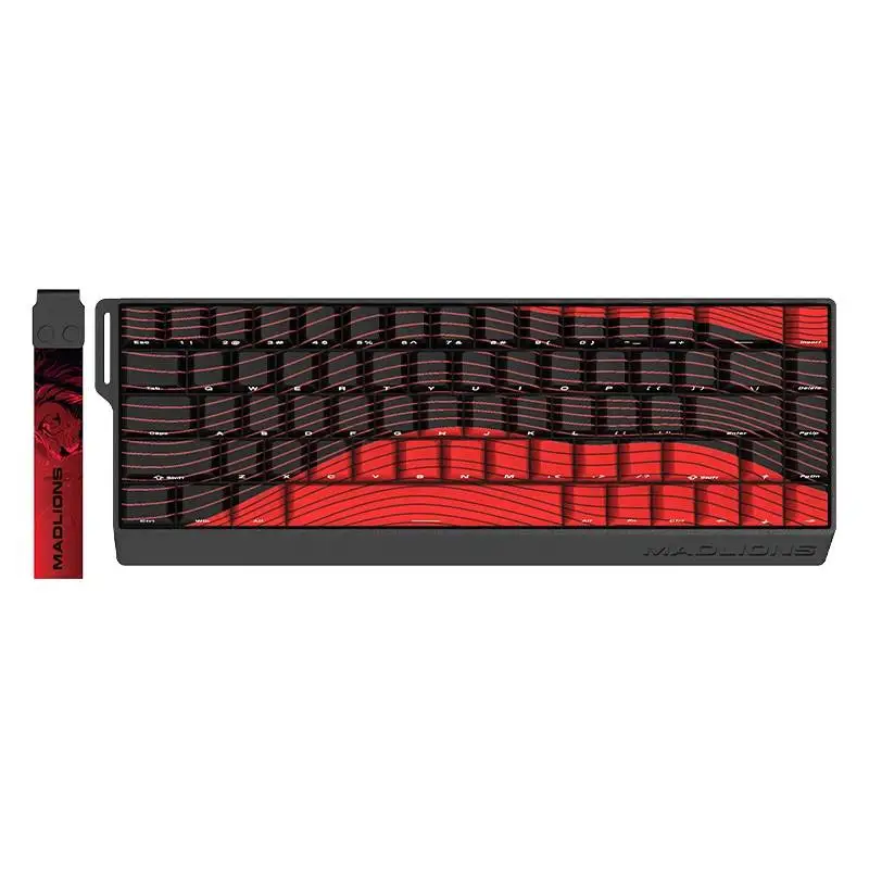 Геймърска клавиатура Madlions FIRE 68 ULTRA - 8K, Gateron Magnetic Jade Switches - Black