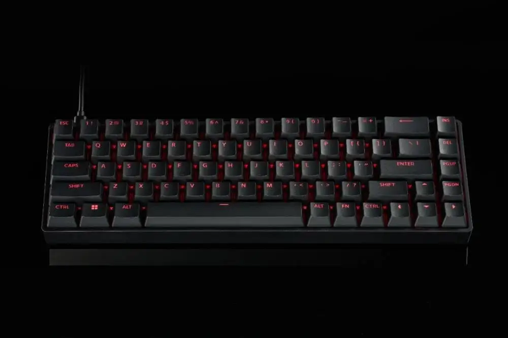 Геймърска клавиатура Madlions FIRE 68 PRO - 8K, Gateron Magnetic Jade Switches, RGB - Black