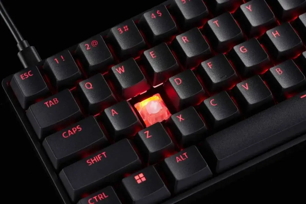 Геймърска клавиатура Madlions FIRE 68 PRO - 8K, Gateron Magnetic Jade Switches, RGB - Black