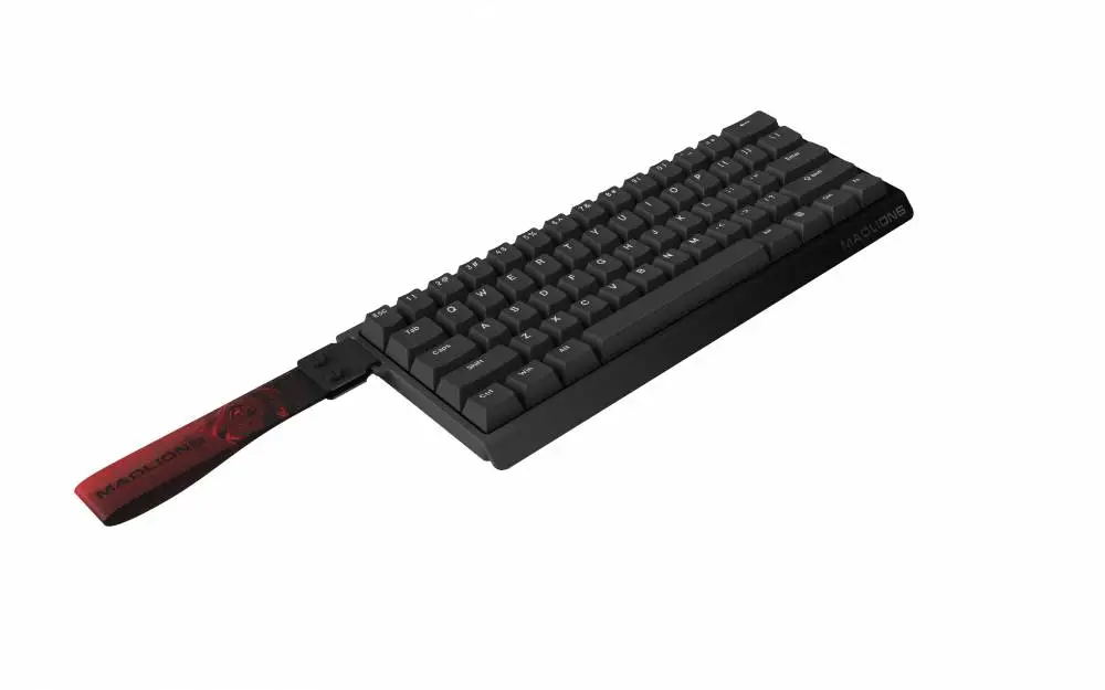 Геймърска клавиатура Madlions  MAD 60 HE Flagship - 8K, Magnetic Amber Pro Switches - Black