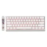 Геймърска клавиатура Madlions MAD 60 HE Flagship - 8K, Magnetic Amber Pro Switches - White