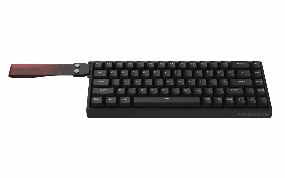 Геймърска клавиатура Madlions MAD 68 HE RGB - 1K, Magnetic Amber Pro Switches - Black