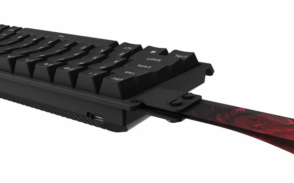 Геймърска клавиатура Madlions MAD 68 HE RGB - 1K, Magnetic Amber Pro Switches - Black
