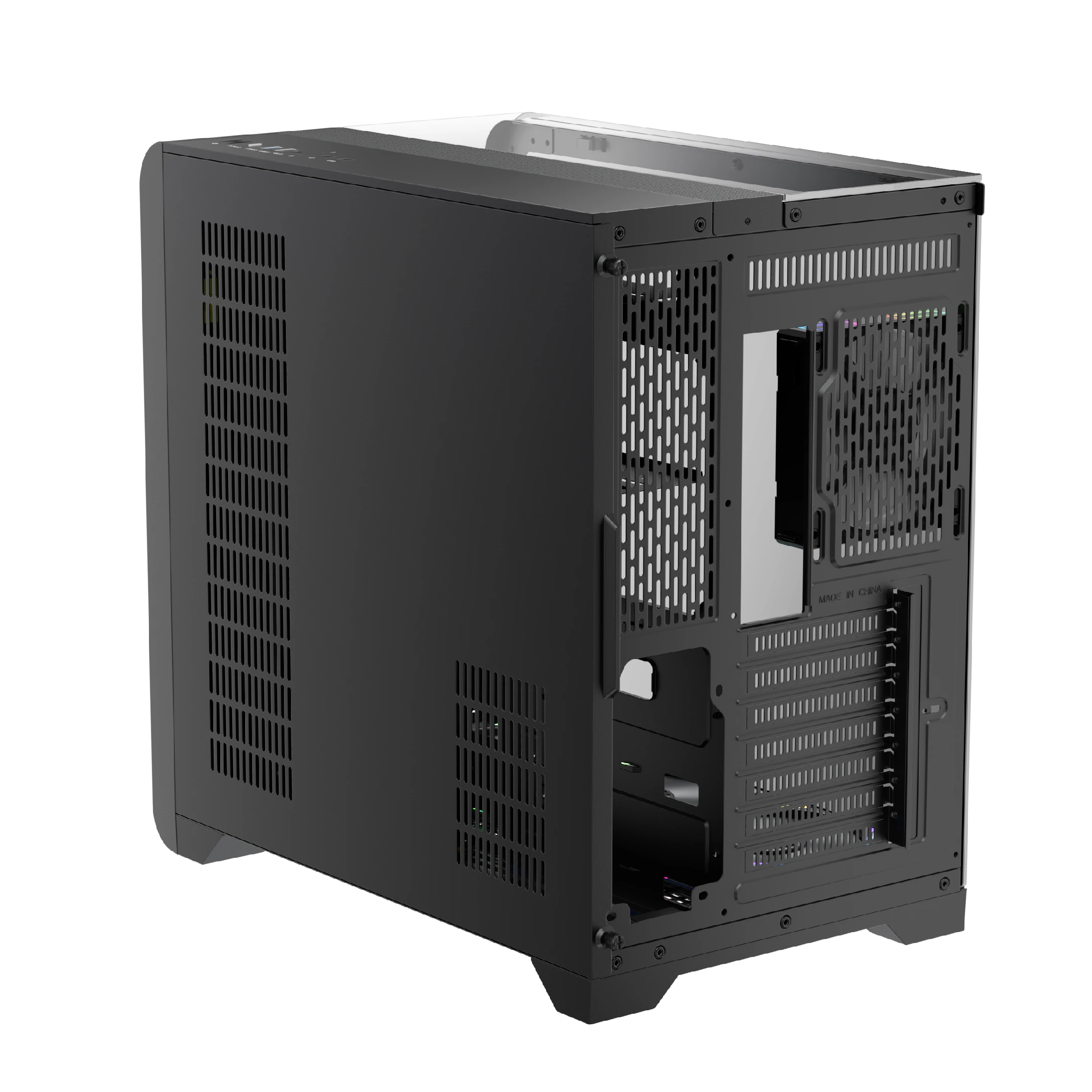 Корпус 1stPlayer RT7 Black Case ATX LED display