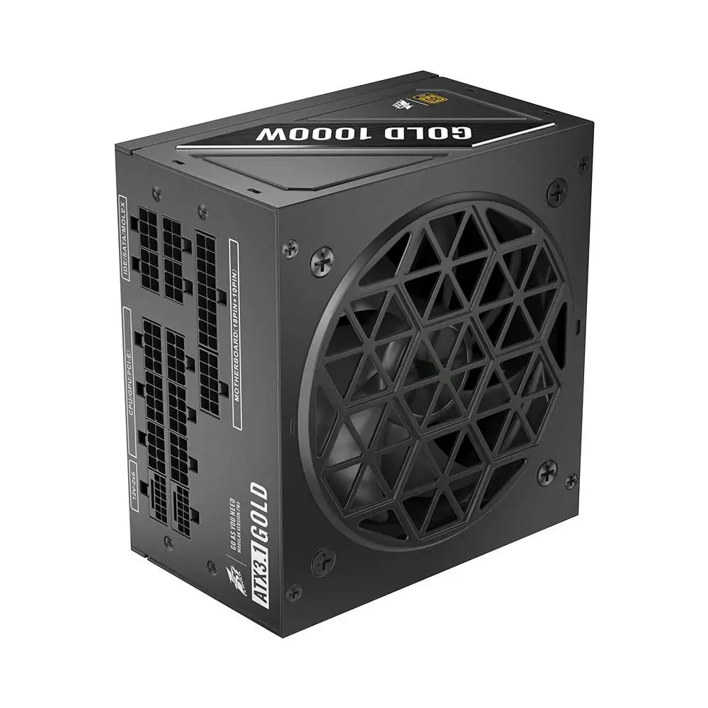 Netzteil 1stPlayer HA-1000BA4 1000W 80 Plus Gold ATX 3.1 PCIe 5.1 Full Modular
