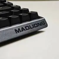 Геймърска клавиатура Madlions MAD 68 HE Flagship - 8K, Magnetic Amber Pro Switches - White