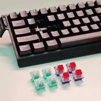 Геймърска клавиатура Madlions MAD 68 HE Flagship - 8K, Magnetic Amber Pro Switches - White