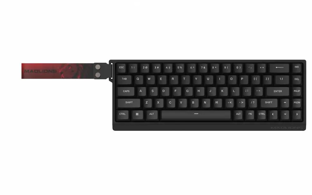 Геймърска клавиатура Madlions MAD 68 HE Flagship - 8K, Magnetic Amber Pro Switches - Black
