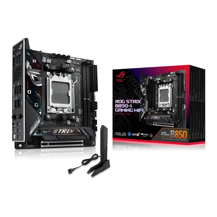 Дънна платка ASUS ROG STRIX B850-I GAMING WIFI 7 Mini-ITX AM5