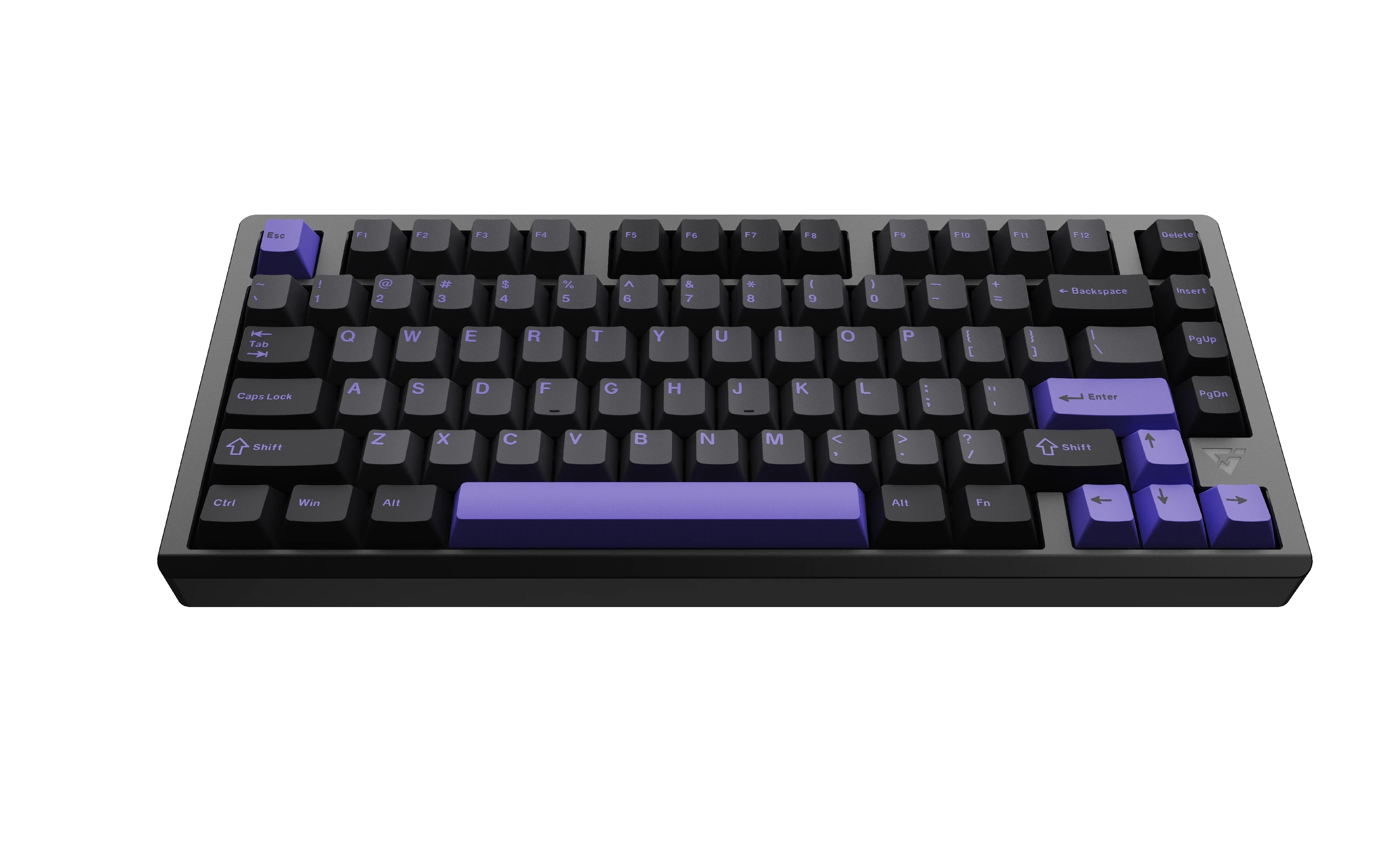 Геймърска безжична клавиатура VGNVXE75 V2 Misty Purple - Aniya Switches, BT5.0, 2.4G, Aluminium