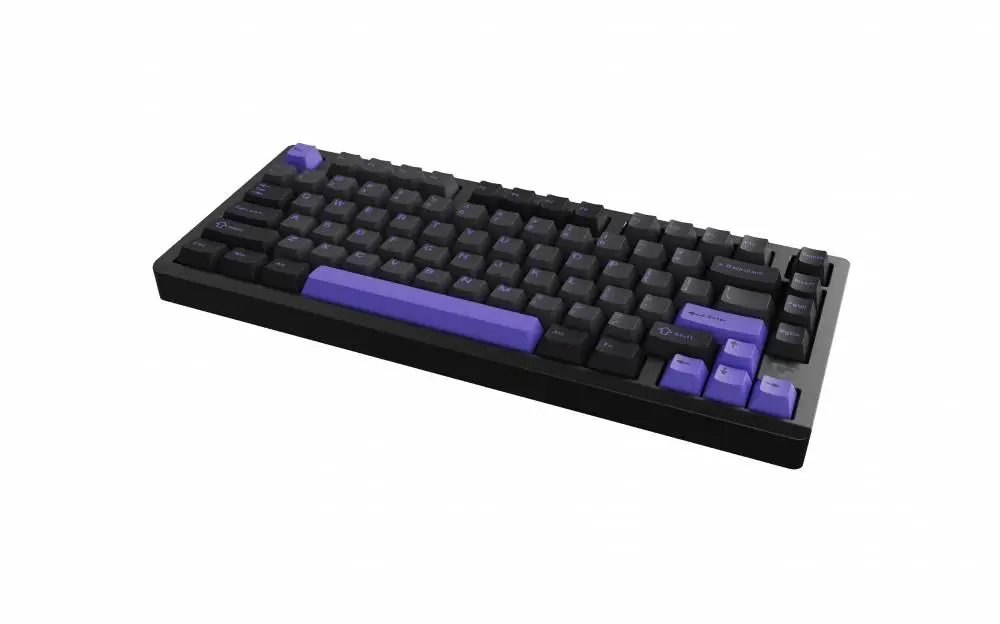 Геймърска безжична клавиатура VGNVXE75 V2 Misty Purple - Aniya Switches, BT5.0, 2.4G, Aluminium