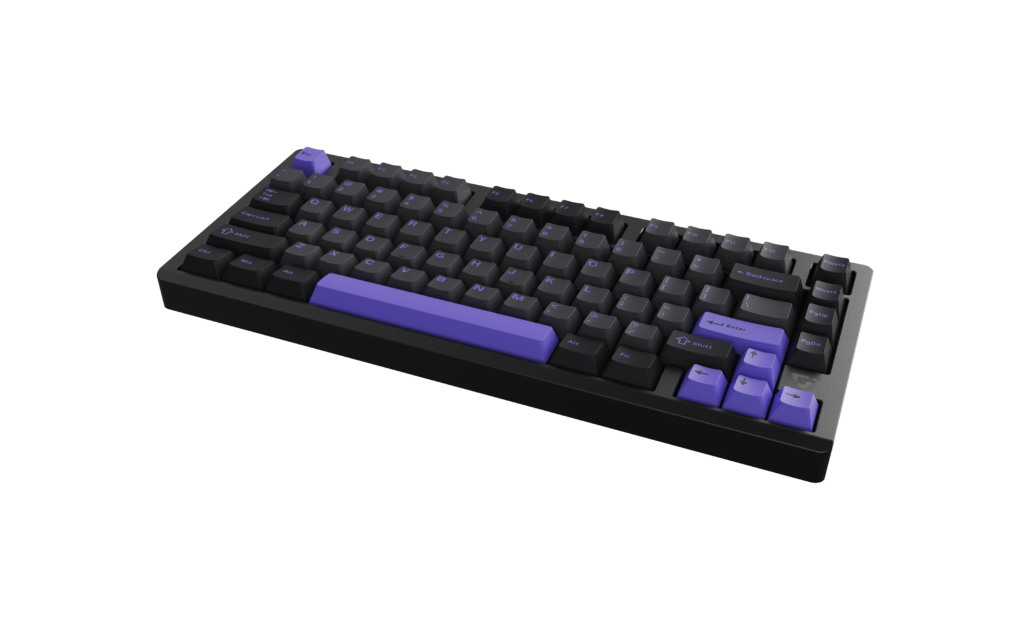 Геймърска безжична клавиатура VGNVXE75 V2 Misty Purple - Aniya Switches, BT5.0, 2.4G, Aluminium