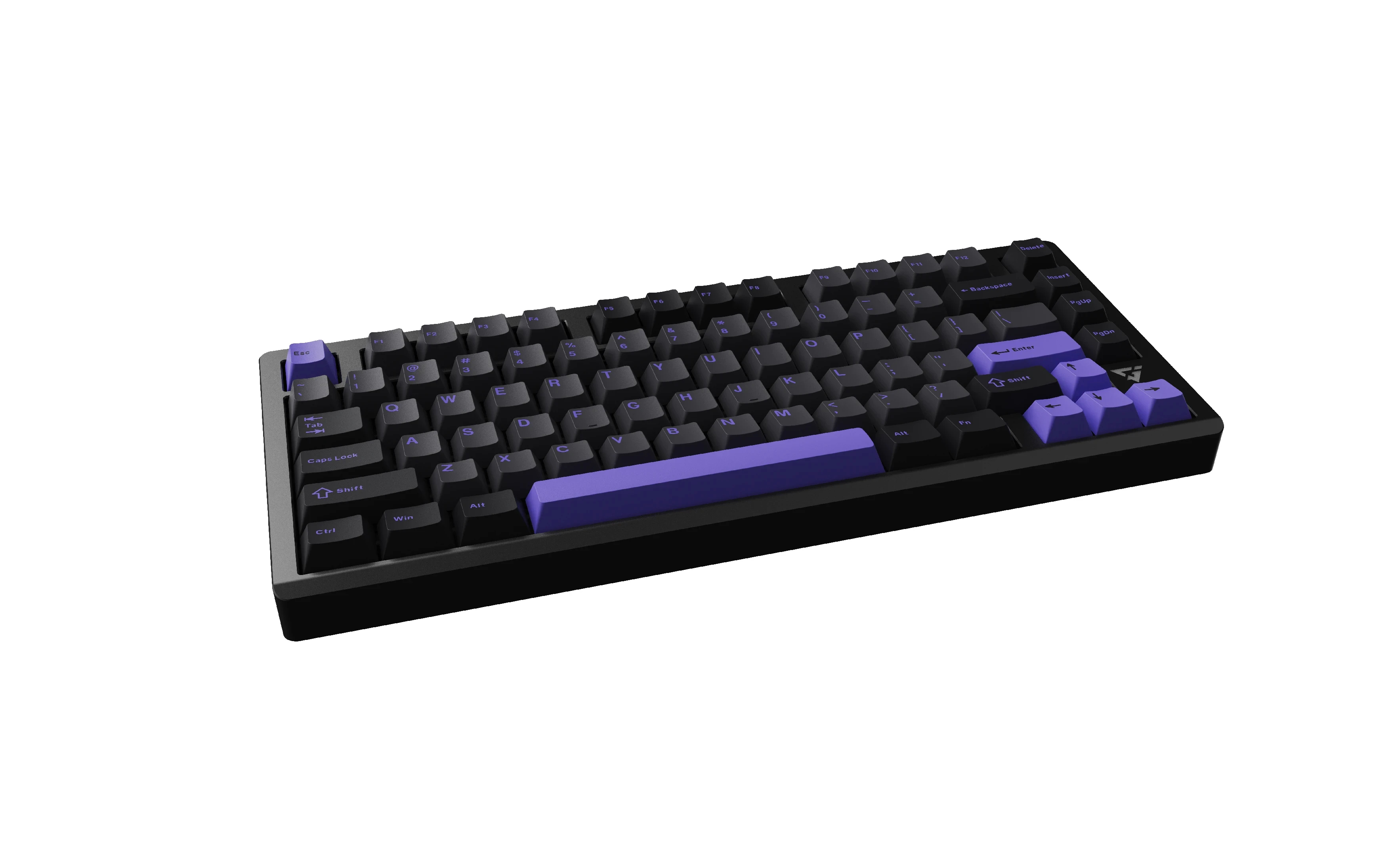 Геймърска безжична клавиатура VGNVXE75 V2 Misty Purple - Aniya Switches, BT5.0, 2.4G, Aluminium
