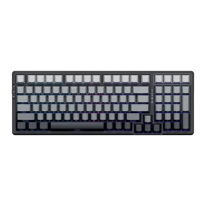Геймърска безжична клавиатура VGN V98 PRO V2 Limited Black Glow - Kailh Arctic Switches, BT5.0, 2.4G, RGB