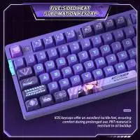 Геймърска механична клавиатура VGNV87 PRO Athena - Aniya Switches, BT5.0, 2.4G