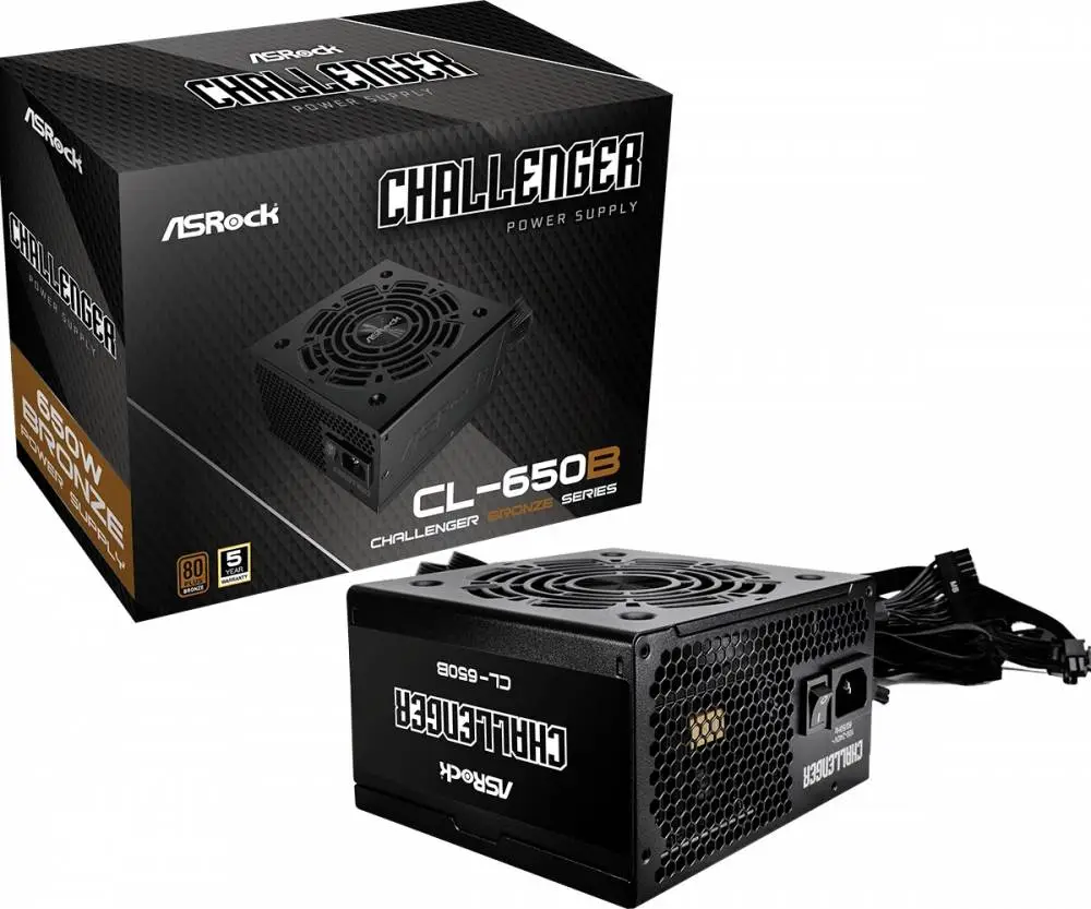 Захранване Asrock CL-650B 650W 80 Plus Bronze PSU