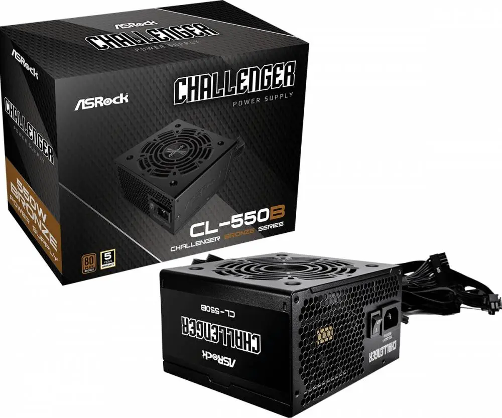Захранване Asrock CL-550B 550W 80 Plus Bronze PSU