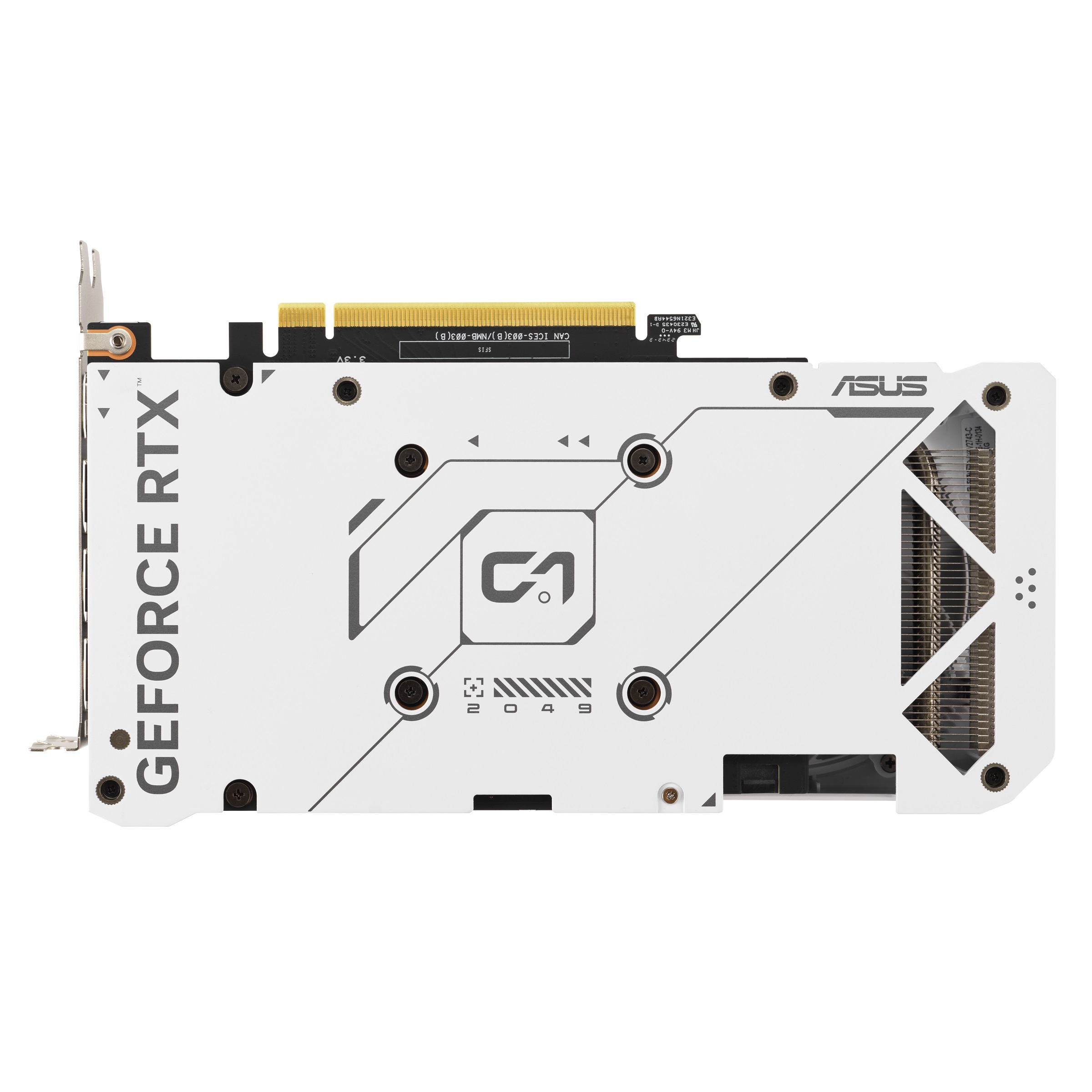 Видео карта ASUS DUAL GeForce RTX 4060 Ti EVO OC 8GB White - 90YV0J4B-M0NA00