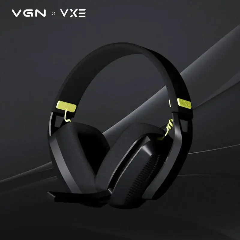 VGN безжични геймърски слушалки Wireless Gaming Headphones - SIREN V1 Black - Bluetooth 5.3, 2.4G