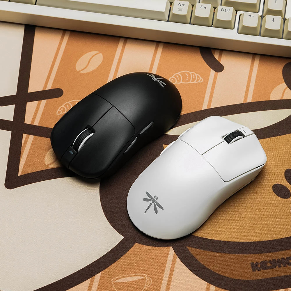 Gaming ποντίκι VGN  F1 PRO MAX DRAGONFLY - 1K (4K compatible), Kailh Black Gold Mamba Switches, Λευκό