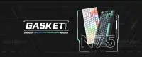Геймърска механична клавиатура VGN N75 PRO Caribbean Blue - Kailh Vaporwave Switches, RGB