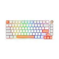 Геймърска механична клавиатура VGN N75 PRO Jelly Orange - Azure Switches, RGB