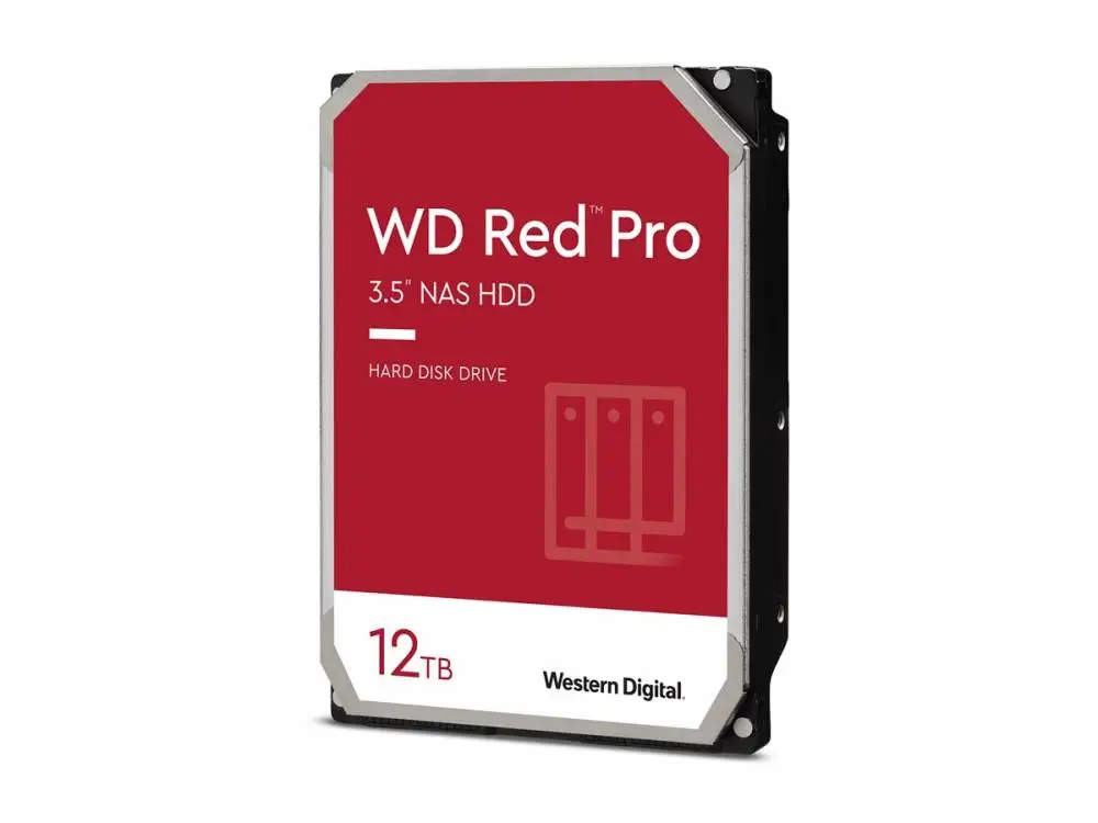 Твърд диск WD Red Pro 12TB SATA 6Gb/s 512MB Cache Internal 3.5inch 24x7 7200rpm