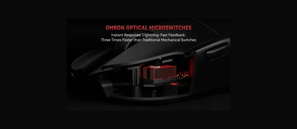 Геймръска мишка MAD R 8K SET - Omron Optical Microswitches, White