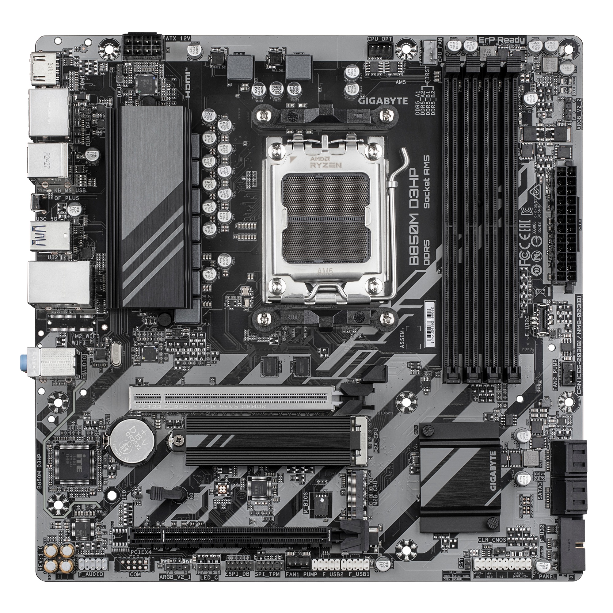 Дънна платка Gigabyte B850M D3HP AM5