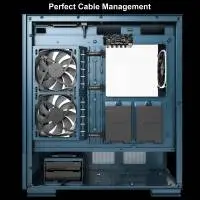 Кутия Montech SKY TWO Mid-tower Case TG ARGB Fans Morocco Blue