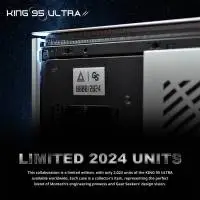 Кутия Montech KING 95 Ultra Mid-tower Case ARGB Aluminium Space Grey