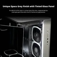 Кутия Montech KING 95 Ultra Mid-tower Case ARGB Aluminium Space Grey