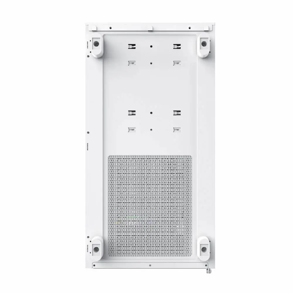 Кутия Montech XR (W) Case ATX 3 x 120 mm ARGB Fans, USB-C, White