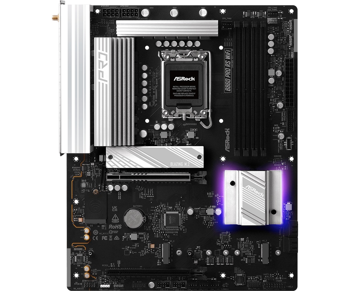 Дънна платка Asrock B860 PRO RS WIFI 