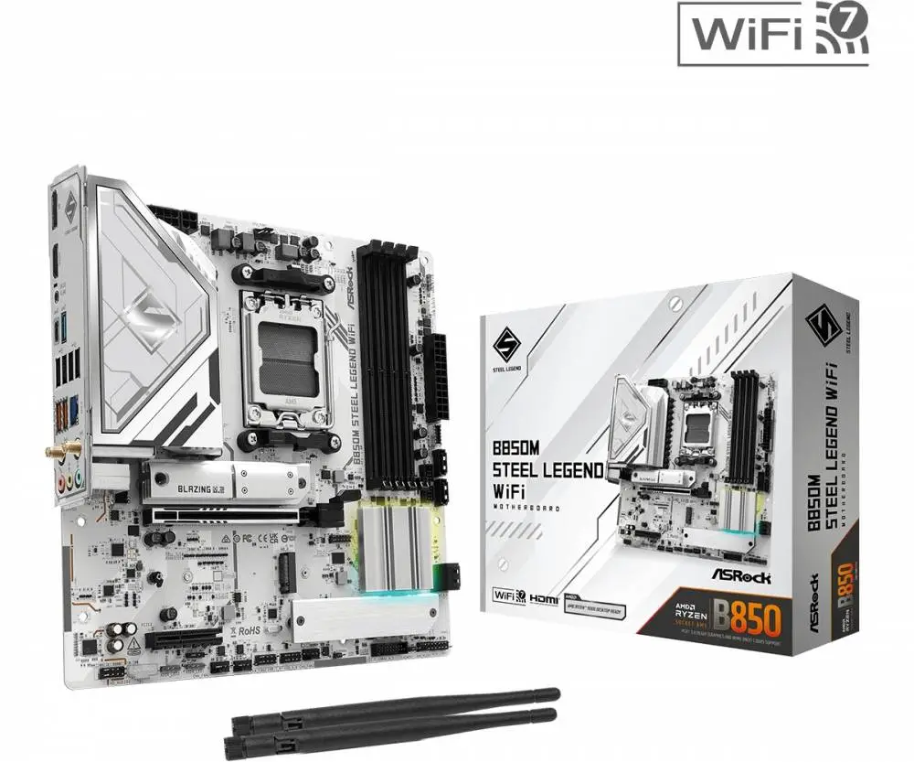 Дънна платка Asrock B850M STEEL LEGEND WIFI