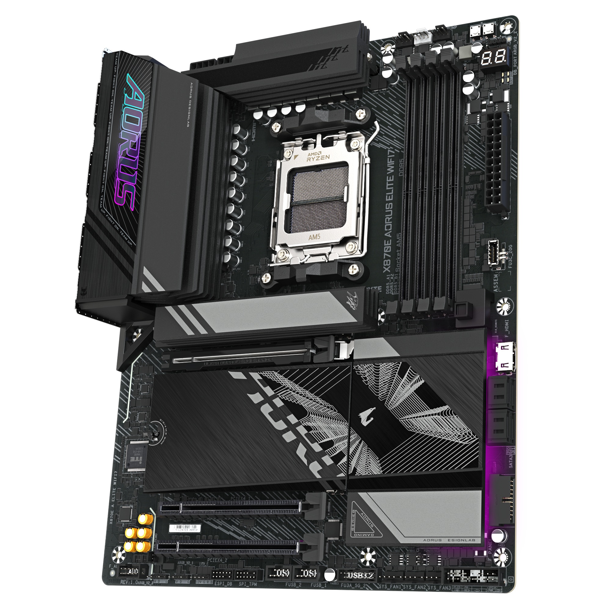 Дънна платка Gigabyte X870E AORUS ELITE WIFI7