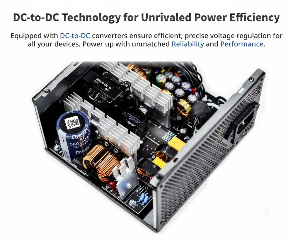Захранване Montech APX PSU 650W 80 Plus White