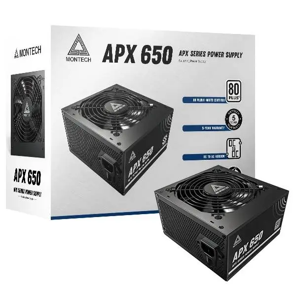 Захранване Montech APX PSU 650W 80 Plus White