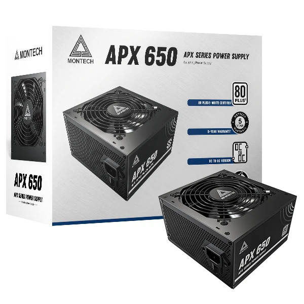 Захранване Montech APX PSU 650W 80 Plus White