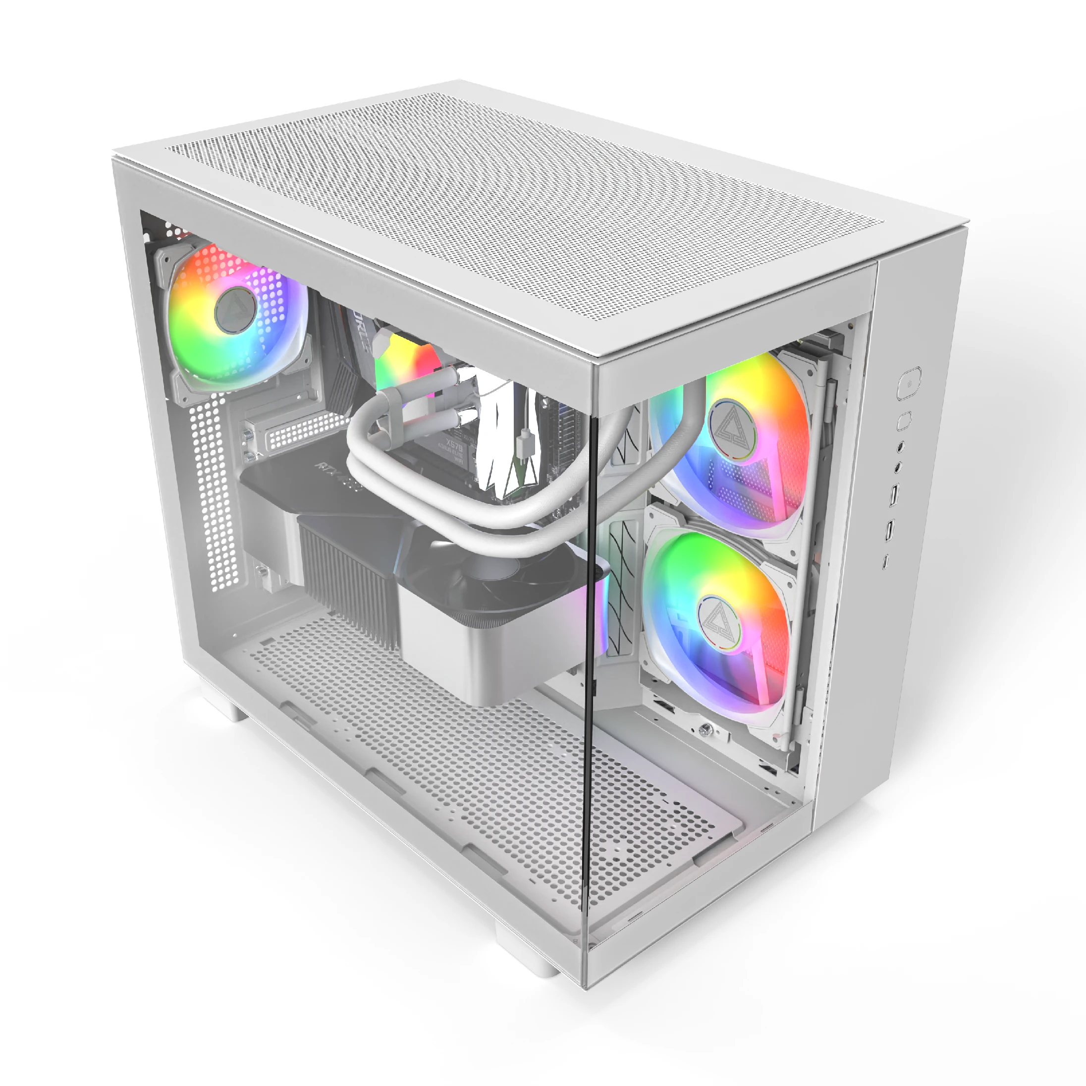 Boîtier Montech KING 65 Pro Mid-tower Case ARGB Blanc