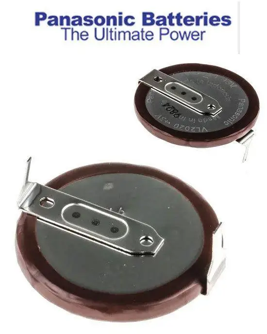 Batería recargable de litio VL2020 VCN 3V 20 mAh PANASONIC