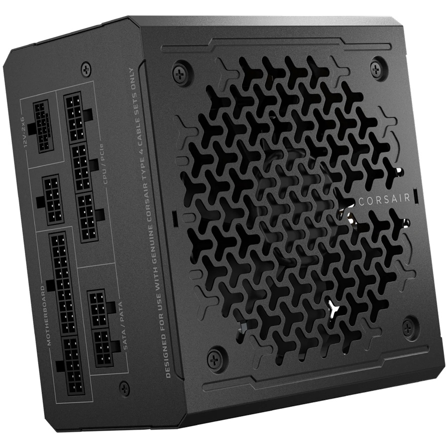 Блок питания Corsair RMe RM1000e 2025 (1000W) 80 Plus Gold ATX 3.1, PCIe 5.1 Полностью модульный - CP-9020297-EU
